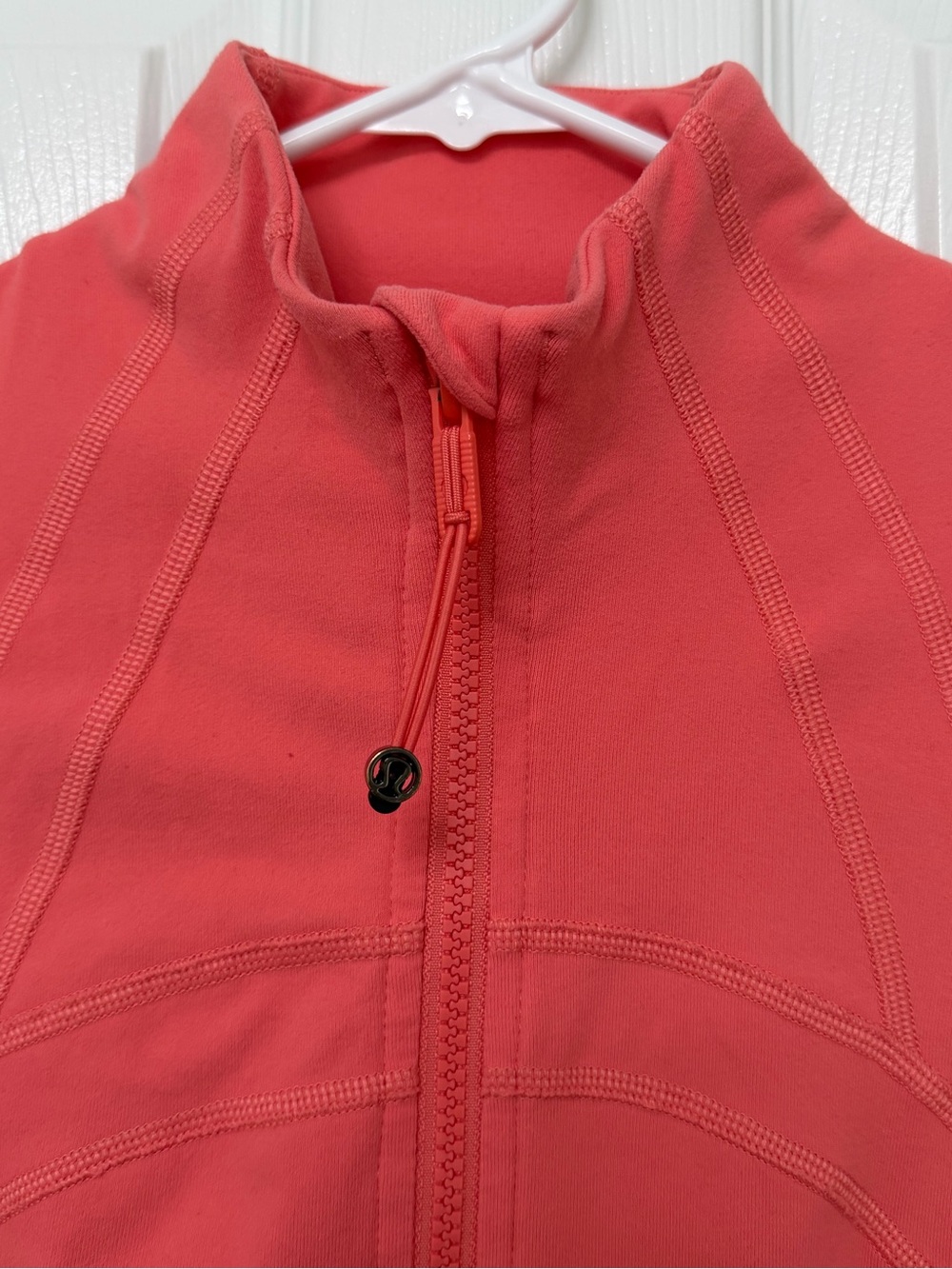 Lululemon Define Jacket Luon Raspberry Cream Size 6 - Picture 7 of 16